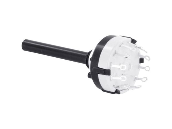 TRU COMPONENTS TC-DS4X3P dreiebryter 0,35 A bryterposisjoner 3 3 x 30° 1 stk