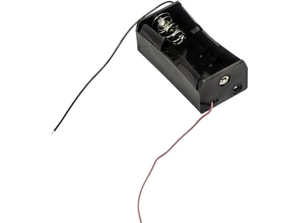 MPD BHDW batteriholder for 1x R20 (D) kabel 69 x 36 x 27 mm