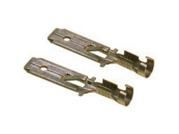 LAPP 63501022 flatstift, stiftbredde 6,3 mm, stifttykkelse 0,8 mm, 180°, uisolert metall, 100 stk