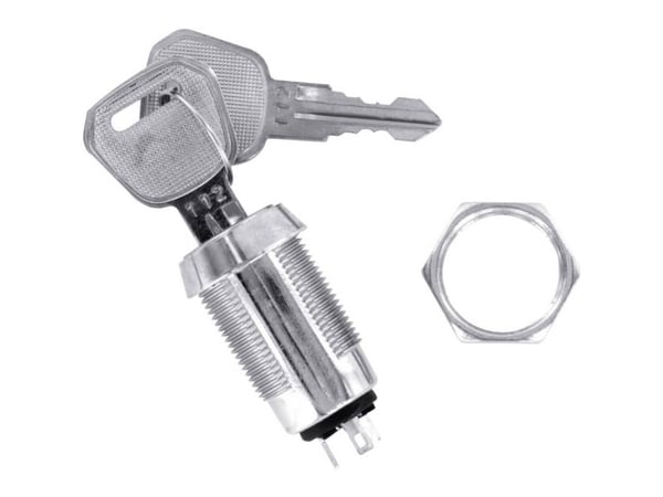 TRU COMPONENTS TC-SS1U Avainkytkin 3 A 1 x On/On 1 kpl 1 kpl