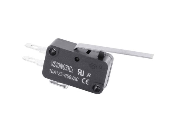 TRU COMPONENTS TC-MS23 Mikrokytkin TC-MS23 10 A Painonappi 1 kpl