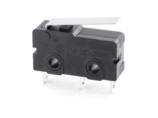 TRU COMPONENTS TC-MS01 Mikrokytkin TC-MS01 5 A Painonappi 1 kpl