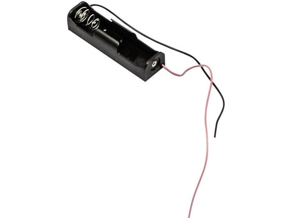 Batteriholder MPD BCAAAW for 1x R03 (AAA), kabel (L x B x H) 51 x 13 x 11 mm