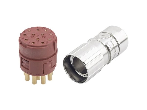 Lapp EPIC SIGNAL M23 KIT D6 12 POL, Puristus, Upotus, Kulta, 7 mm, 1,35 cm, 4 mO