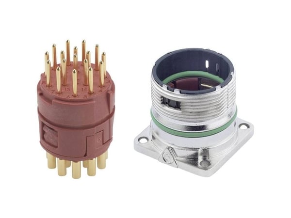 Lapp 75009707, M23 17-pin, Brun, Grå, 50 V, 7 A, 1 stykker