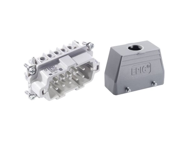 Lapp EPIC Kit H-BE 10 SS TG M25, Ruuvi, Upotus, 0.5 - 2.5 mm², 6 kV, 600 V, IP65