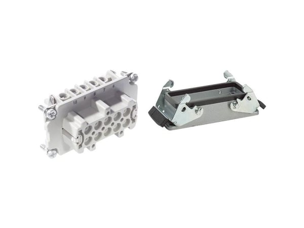Lapp EPIC Kit H-BE 10 BS AG, Ruuvi, Upotus, 0.5 - 2.5 mm², 2 mO, 6 kV, 600 V