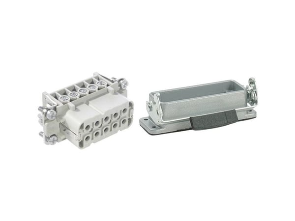 Lapp EPIC KIT H-A 10 BS Ag, Ruuvi, Upotus, 0.5 - 2.5 mm², 4 mO, 4 kV, 600 V
