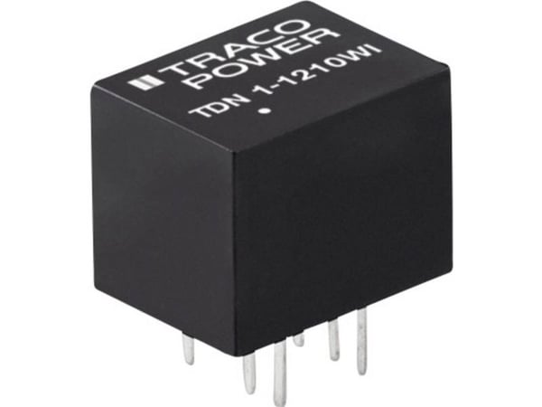 Traco Power TDN 1-1210WI, 9,1 mm, 10,2 mm, 13,2 mm, 2,7 g, 1 W, 4.5-18 V