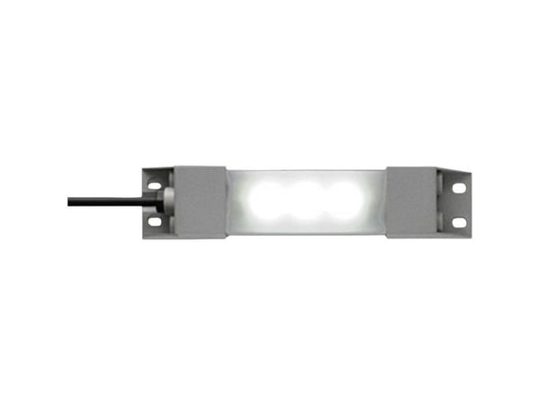 Idec Machines-LED-valaisin LF1B-NA4P-2THWW2-3M Valkoinen 1,5 W 60 lm 24 V/DC (L x S x K) 134 x 27,5 x 16 mm 1 kpl 1 kpl