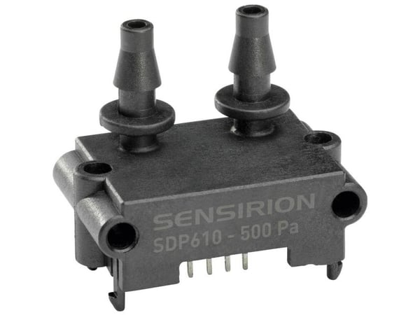 Sensirion 1-100759-02 trykksensor 1 stk -25 til 25 Pa (L x B x H) 29 x 18 x 27.05 mm