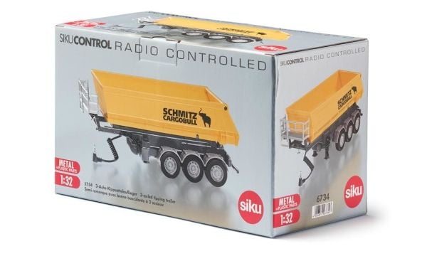 Siku 6734, Trailer, Musta, Keltainen