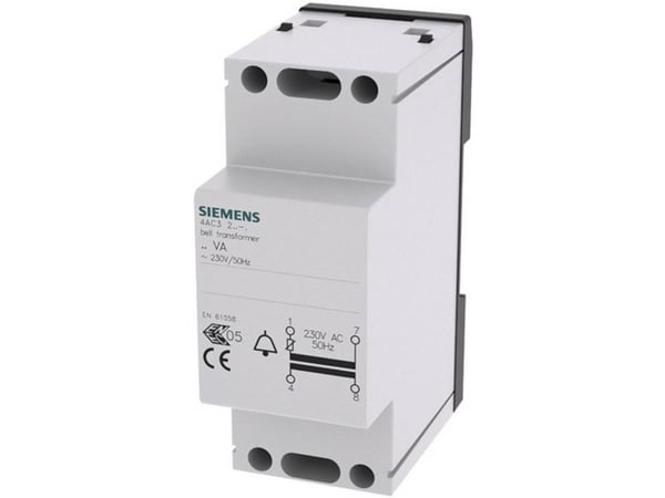 Siemens-kellomuuntaja 8+12 V/ 8 W (4AC3208-1)