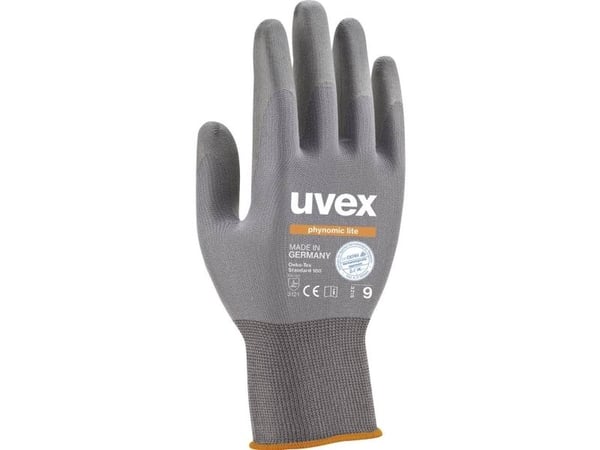 Uvex 6004006, Antrasitt, Grå, Voksen, Voksen, Unisex, 1 stykker, Elastan, Polyamid