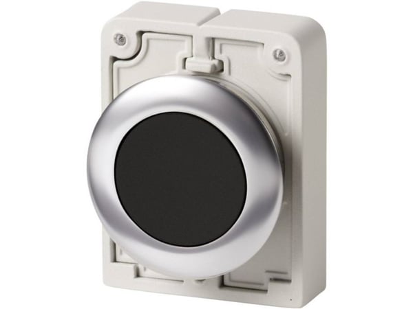 Eaton 182959, Knap til elektrisk indhegning, Sort, Grå, IEC/EN 60947 VDE 0660, Vekselstrøm, 46 mm, 36 mm