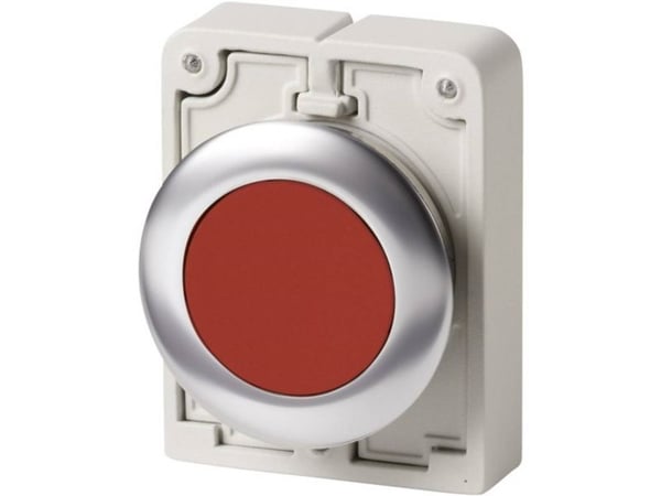 Eaton 182944 M30C-FDR-R Pressostat flad, Rund, Forkromet Rød 1 stk