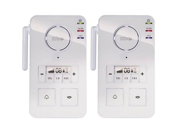 M-E MODERN-ELECTRONICS Radio Intercom FS 2.1 Vit (FS 2.1) - Utan batteri