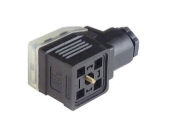 Hirschmann GDME 3020 934 455-100-1 Musta Tolpat:3 + PE Sisältö: 1 kpl