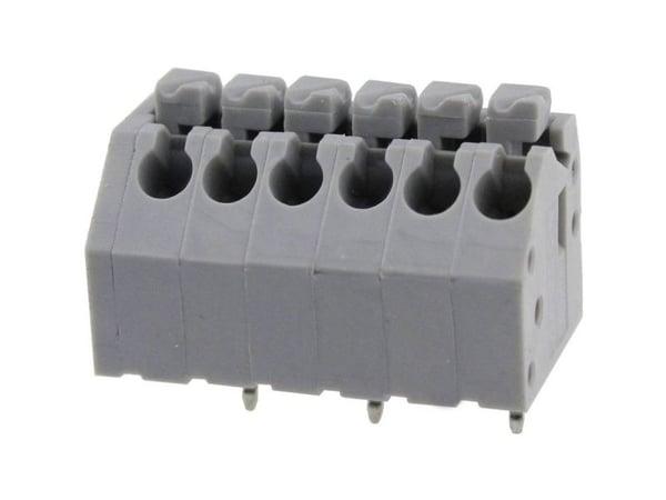 Degson DG250-3.5-12P-11-00AH fjäderkraftsplint 0,82 mm² 12-pol grå 1 st