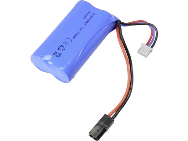 Reely Modelbyggeri-batteripakki (Li-Ion) 7.4 V 1500 mAh Celletal: 2 1 C Racingpack Mini