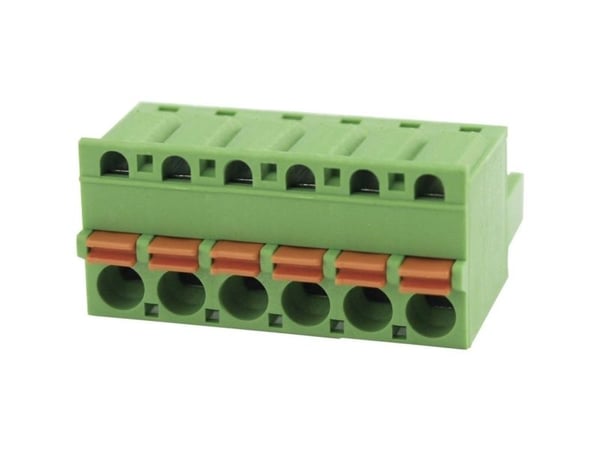 Degson stiftkabinetkabel, antal poler 6, raster 5,08 mm 2EDGKD-5.08-06P-14-00AH-1, 1 st