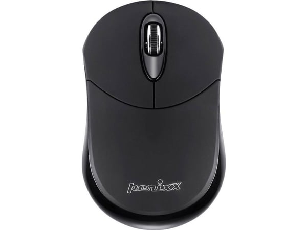 Perixx PERIMICE-802, Ambidextrous, Optisk, Bluetooth, 1000 DPI, Svart