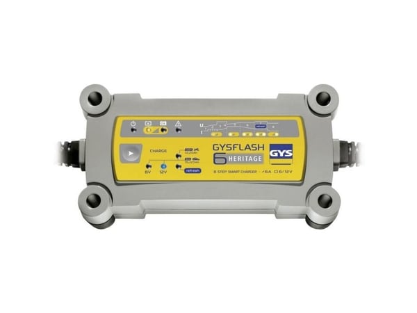 GYS FLASH HERITAGE 6A 029538 automatisk lader 12 V, 6 V 0.8 A 6 A (029538)