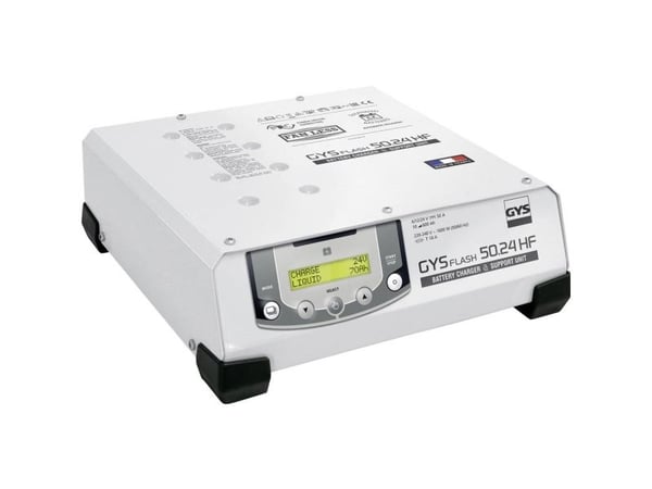 GYS FLASH 50.24 HF automatisk lader 6/12/24 V 50 A (029620)