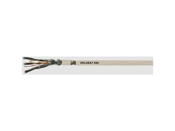 Helukabel 80294 Virtajohto CAT 7 S/FTP 4 x 2 x 0,14 mm² Harmaa 100 m