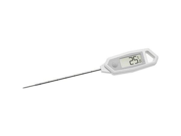TFA-Dostmann 30.1064.02.K, 206 mm, 31 mm, 18 mm, 43 g, Hvit, F, °C