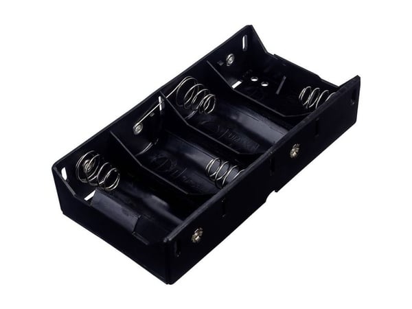 TRU COMPONENTS BH-143D batteriholder 4 R20 (D) loddtilkobling