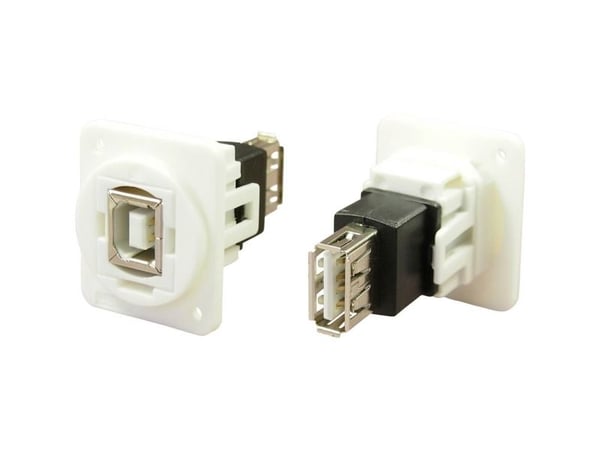 USB-pinneadapter, tilkobling, innebygd USB-kontakt type B til USB-kontakt type A CP30207NXW