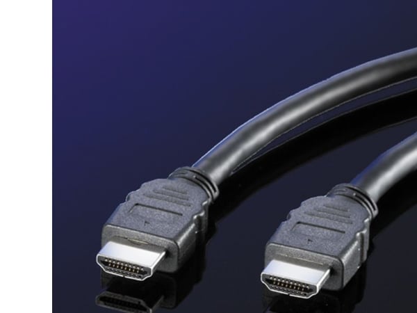 ROLINE 11.04.5549, 20 m, HDMI Type A (Standard), HDMI Type A (Standard), Svart
