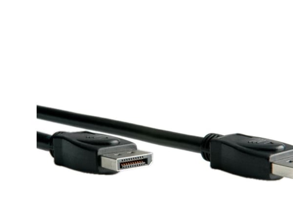 ROLINE DisplayPort Cable DP-DP. M/M. Black. 1.0m