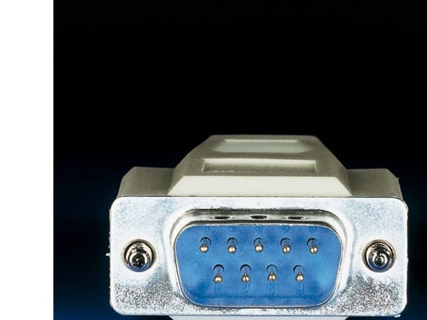 ROLINE 6m RS232, Grå, 6 m, 9-pin D-SUB RS232, 9-pin D-SUB RS232, Hankjønn, Hunkjønn