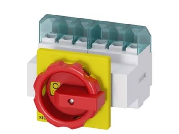 Rød, Gul 6-poletti 16 mm² 32 A 690 V/AC Siemens 3LD22033VK53