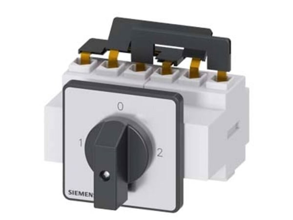 Siemens 3LD22237UK01 lastbryter-kontakt svart 3-polet 16 mm² 32 A 690 V/AC