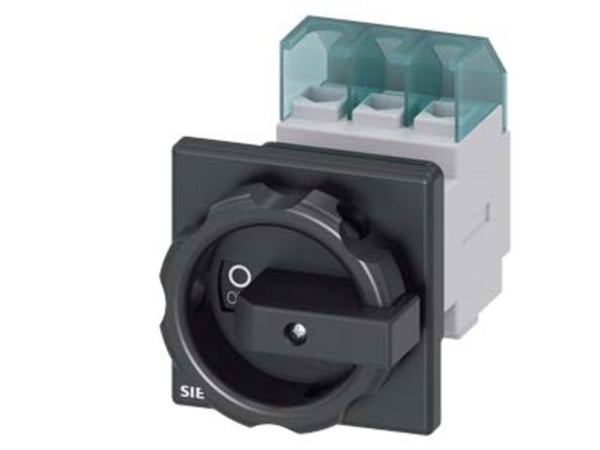 Siemens 3LD2154-0TK51, 3P, Sort, 690 V, 400 V, 6000 V, CSA, UL, VDE, EAC, CE, LRS