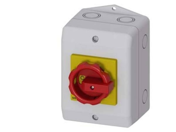 Rød, Gul 3-polet 16 mm² 25 A 1 x sluttekontakt, 1 x brydekontakt 690 V/AC Siemens 3LD21641GP53