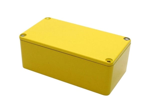 Hammond Electronics 1590BSYL universalkåpa 112 x 60 x 38 pressgjuten aluminium