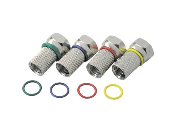 Schwaiger FSTFR7004 531, F-tyyppi, Hopea, Kupla, 4 kpl