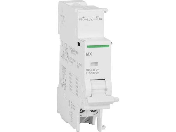 Schneider Electric A9N26476, Hvid, -25 - 50 °C, -40 - 85 °C, 18 mm, 82,5 mm, 73,5 mm, -25 - 50 °C, -40 - 85 °C, 18 mm, 82,5 mm