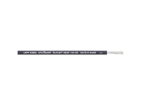 LAPP 1242001-50 tråd ÖLFLEX® HEAT 125 SC 1 x 35 mm² svart 50 m