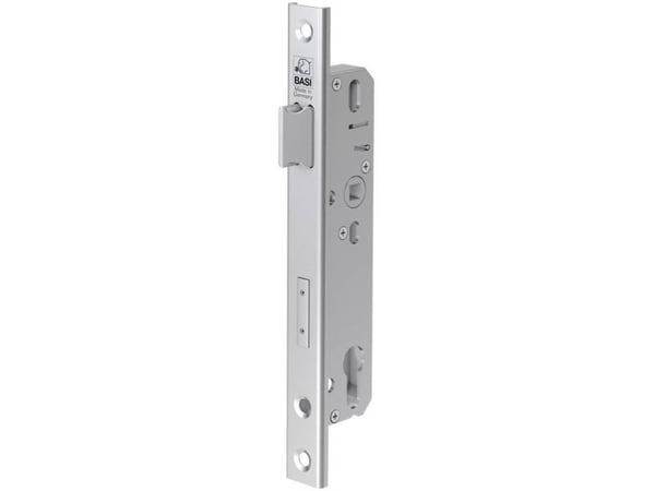 BASI 9585-3520U, Tunet lås, Nikkel, Rustfritt stål, 587 g, 245 mm, 24 mm, 3,5 cm