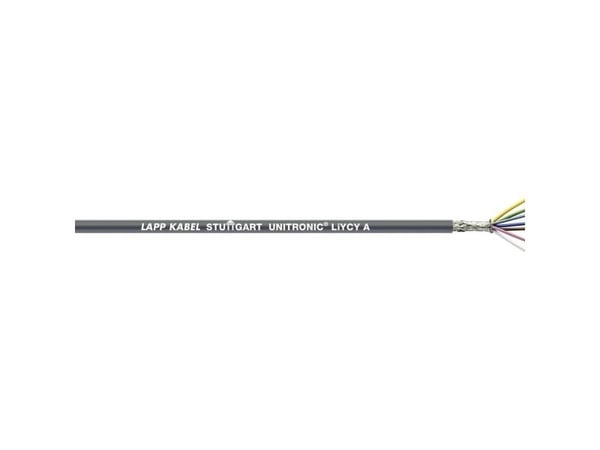 LAPP 44850-152 Datakabel UNITRONIC® LiYCY A 7 x 1 mm² Grå 152 m