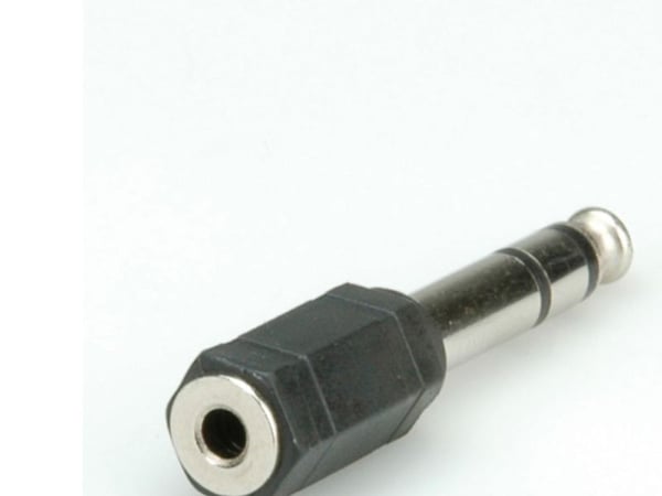 ROLINE 11.09.4444, 6.35mm, 3.5mm, Sort