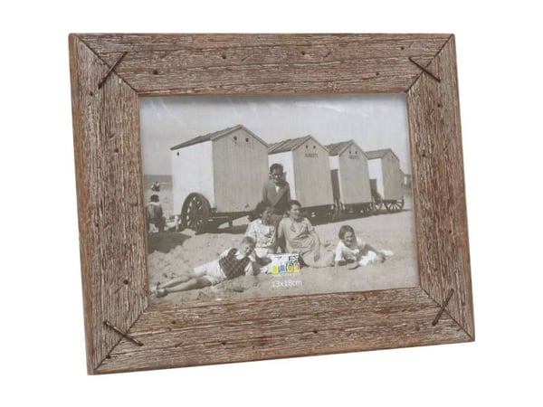 Deknudt S67TV1 bildramme driftwood, grå 13x18