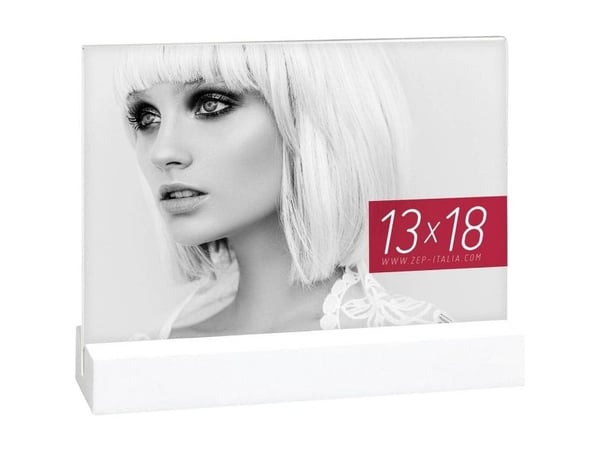 ZEP AQ657W, Enkel bilderamme, Akryl, Bord, 13 x 18 cm, 153 mm, 182 mm