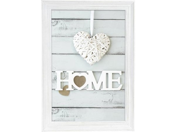 ZEP Vintage White, Tre, Hvit, Enkel bilderamme, 13 x 18 cm, Rektangulær