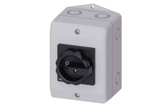 Siemens 3LD2064-1GP51, 3P, Sort, 690 V, CSA, UL, VDE, EAC, CE, LRS, 50 - 60 Hz, 16 A